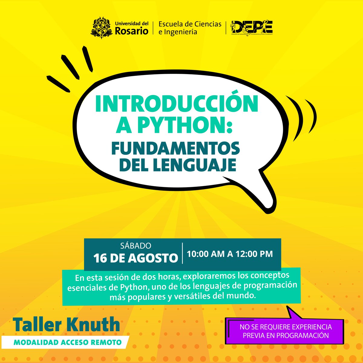 Escuela de Ciencias e Ingeniería-UR tweet media