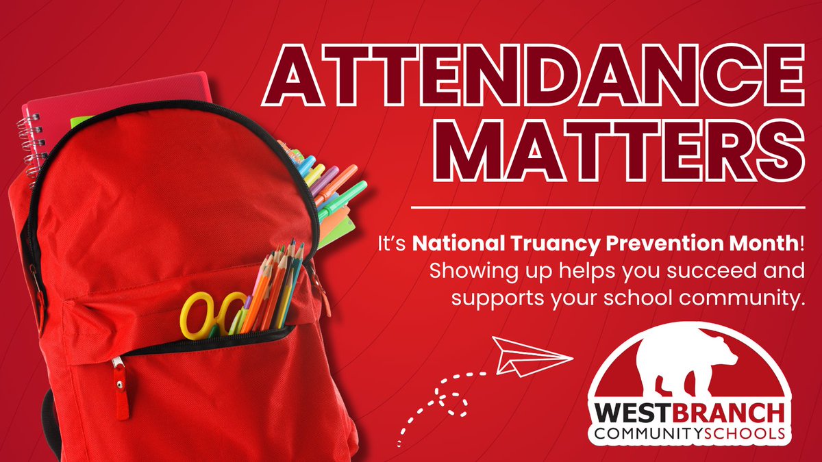 National Truancy Prevention Month highlights an important truth: when students attend school consistently, they don't just improve their own outcomes—they contribute to a positive learning environment for everyone! 💫 #AttendanceMatters