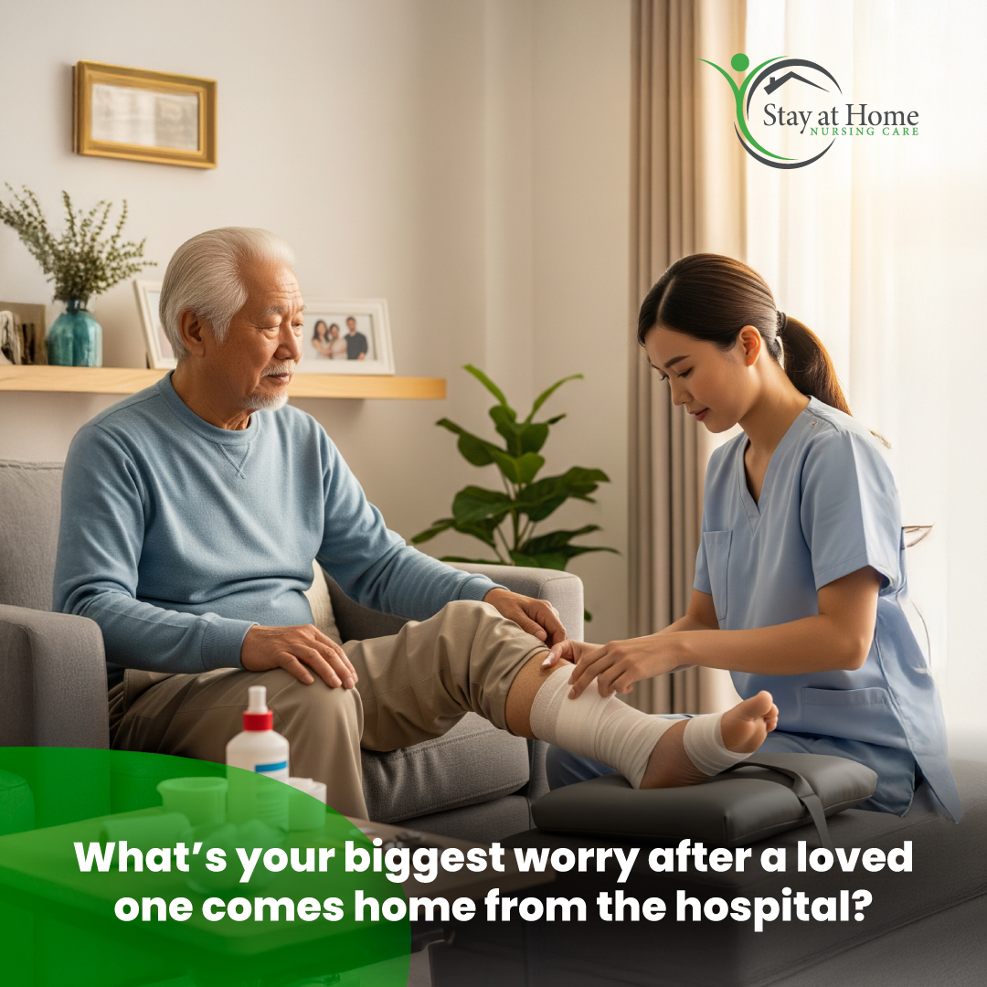 StayNursing's tweet photo. What’s your biggest worry after a loved one comes home from the hospital? You’re not alone. Discover how we help make the transition home safer and smoother: https://t.co/ySa4vbkwLf
#PostHospitalCare #NursingCare #HamiltonHomecare #HomecareNiagara #TorontoHomecare https://t.co/0MDUYXXw1W
