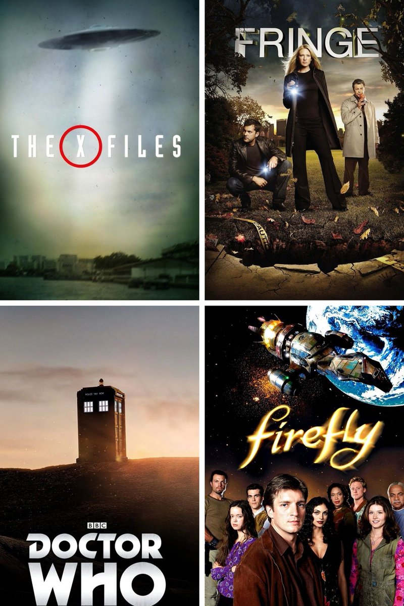 Choose one, lose the rest 👇

🛸 The X-Files

🌌 Doctor Who

👽 Fringe

🚀 Firefly