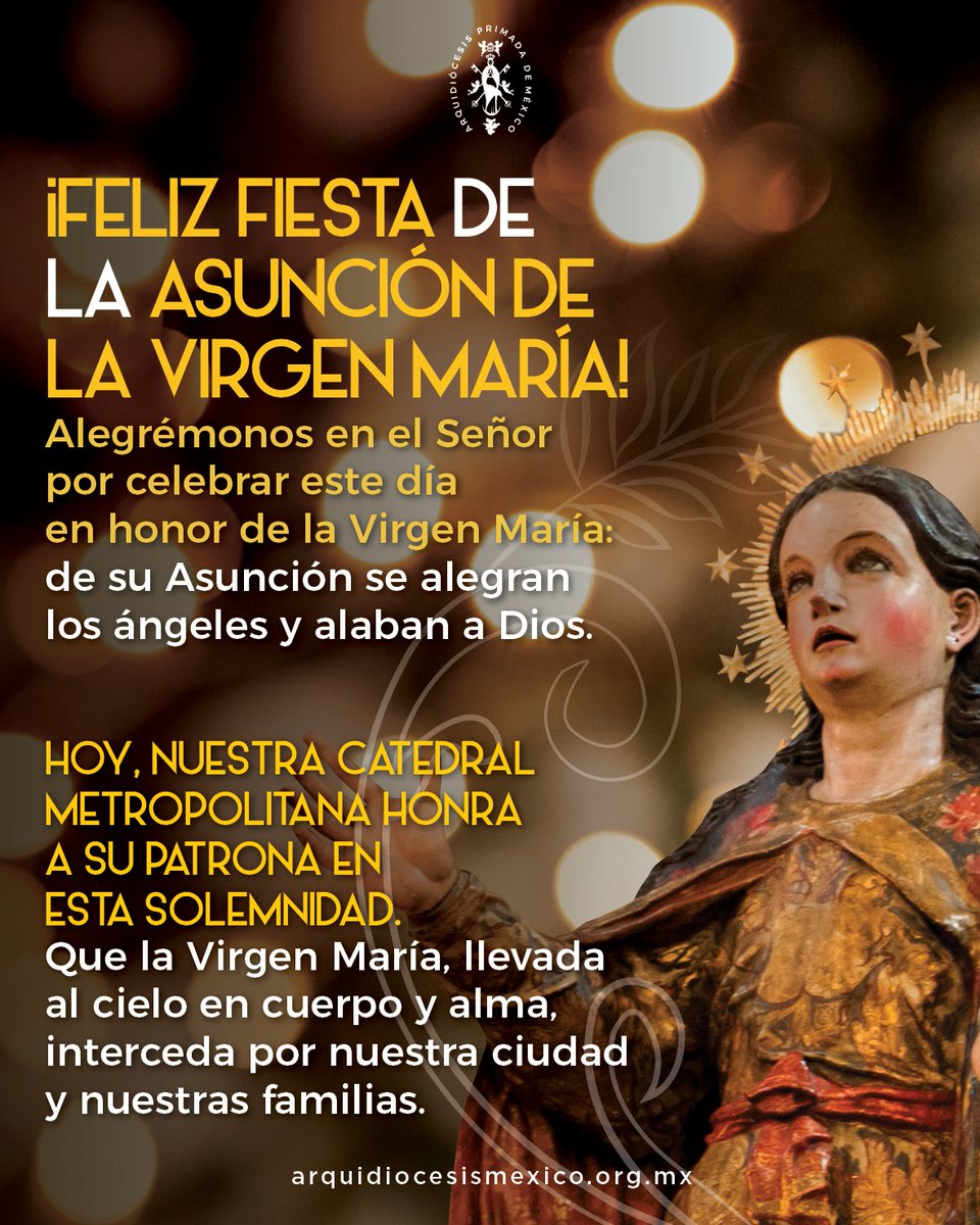 Arquidiócesis Primada de México tweet media