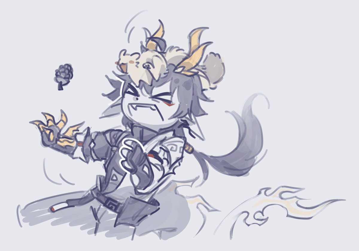 Some behind the scenes
#danheng