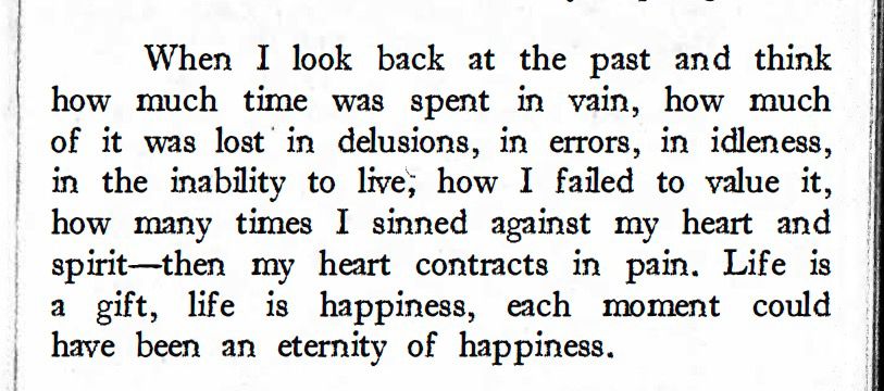 this dostoevsky quote is a massive whitepill if your intuitions are statistically mature btw

if he perma grinded like a good boy instead of "idling around" and "making errors" the probability that he'd have died as a noname normie journalist rounds to 1 

if you pay attention