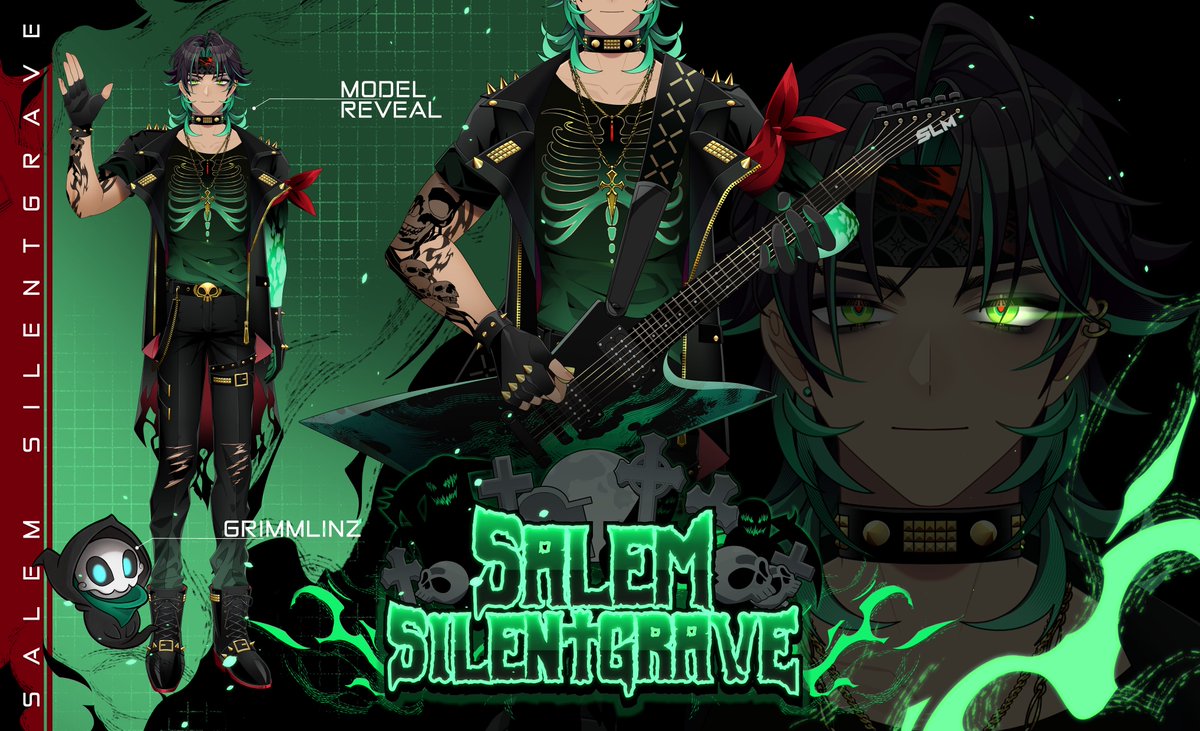 Salem Silentgrave | Banshee Vsinger (Predebut) (@ssilentgrave) on Twitter photo 👻Happy Hauntings, Grimmlinz!👻
I’m Salem Silentgrave, a banshee VSinger & proud winner of the @Ironmouse Vtuber Academy 💀🎤
I can’t wait to haunt you all very soon~
Design by <a href="/henxtie/">hen-tie 🌸</a> | Reveal poster by <a href="/Kanlamari/">Kan | on Vgen</a>
#VTuberUprising #EnVtuber" 👻Happy Hauntings, Grimmlinz!👻
I’m Salem Silentgrave, a banshee VSinger & proud winner of the @Ironmouse Vtuber Academy 💀🎤
I can’t wait to haunt you all very soon~
Design by <a href="/henxtie/">hen-tie 🌸</a> | Reveal poster by <a href="/Kanlamari/">Kan | on Vgen</a>
#VTuberUprising #EnVtuber"
