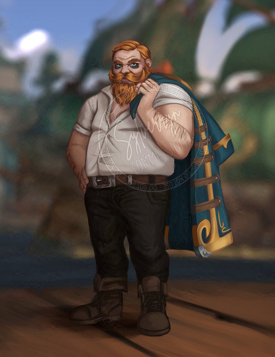 Commissioned on VGen, a Kul Tiran Navy Marine called Avoran!