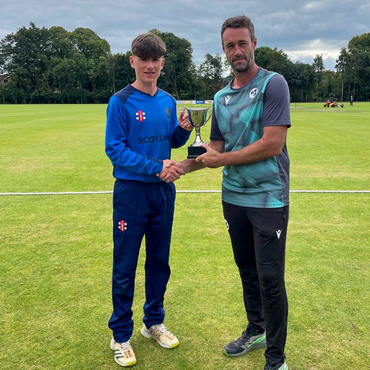 Congratulations to Scotland Boys U17 - winners of the Celtic Cup against Ireland! 😍 🏴󠁧󠁢󠁳󠁣󠁴󠁿

#FollowScotland #ChooseCricket