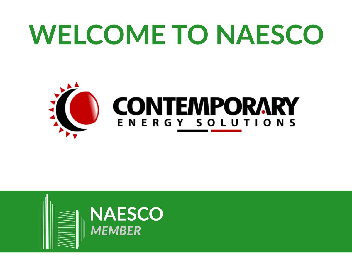NAESCO welcomes Contemporary Energy Solutions as an Energy Service Affiliate Member company! ces-na.com