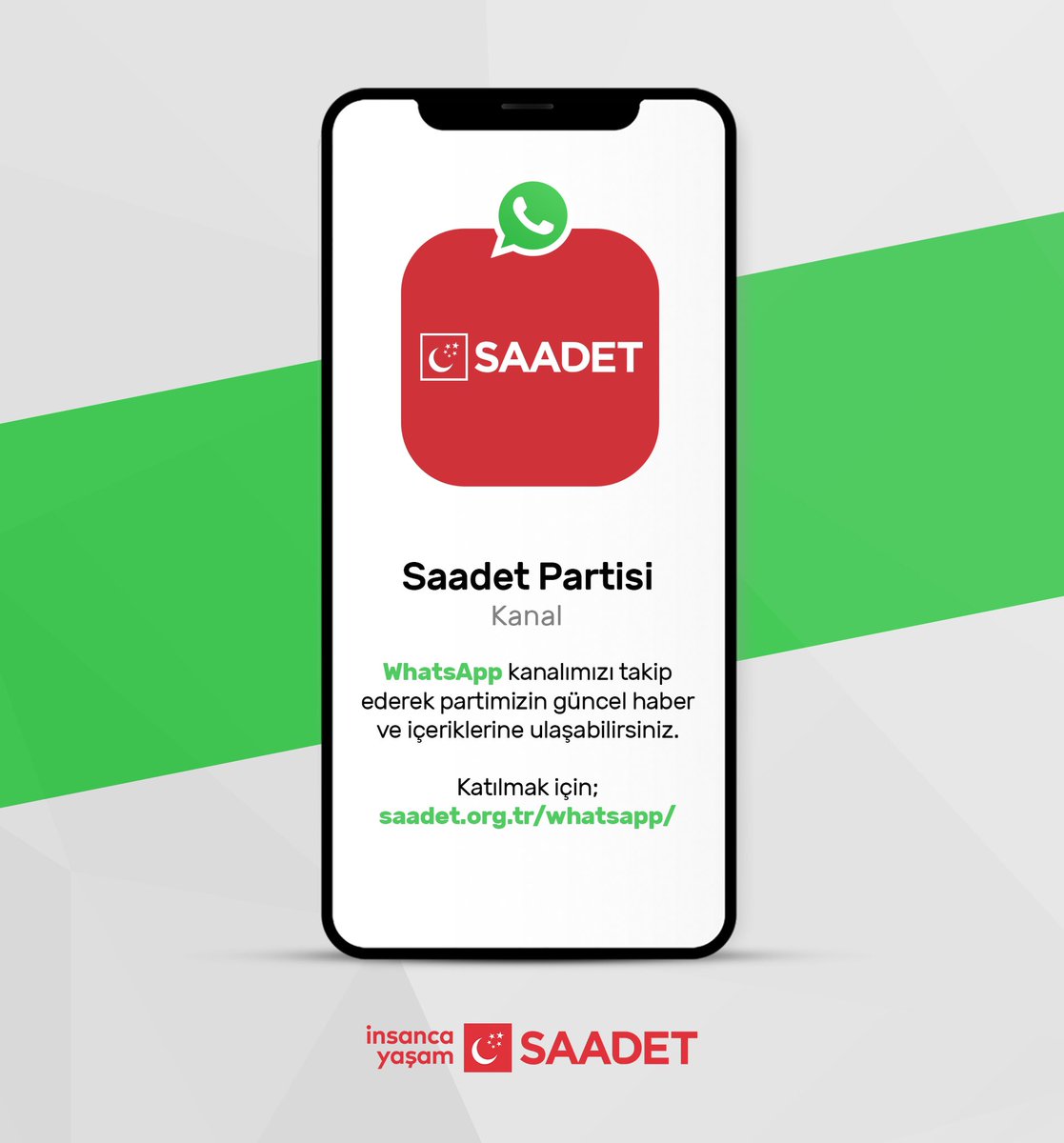 Hüsnü Can ÖZMEN (@husnucanozmentr) on Twitter photo Değerli kardeşlerim, burası önemli!
Sizlerden samimi bir ricam var…
📌 <a href="/SaadetPartisi/">Saadet Partisi</a>’nin WhatsApp kanalına, aşağıdaki linke tıklayarak hemen katılıyoruz.
✅ Katıldıktan sonra ekran görüntüsünü alıp bu gönderinin altına yorum olarak paylaşıyoruz.
Bu kanal sayesinde Değerli kardeşlerim, burası önemli!
Sizlerden samimi bir ricam var…
📌 <a href="/SaadetPartisi/">Saadet Partisi</a>’nin WhatsApp kanalına, aşağıdaki linke tıklayarak hemen katılıyoruz.
✅ Katıldıktan sonra ekran görüntüsünü alıp bu gönderinin altına yorum olarak paylaşıyoruz.
Bu kanal sayesinde