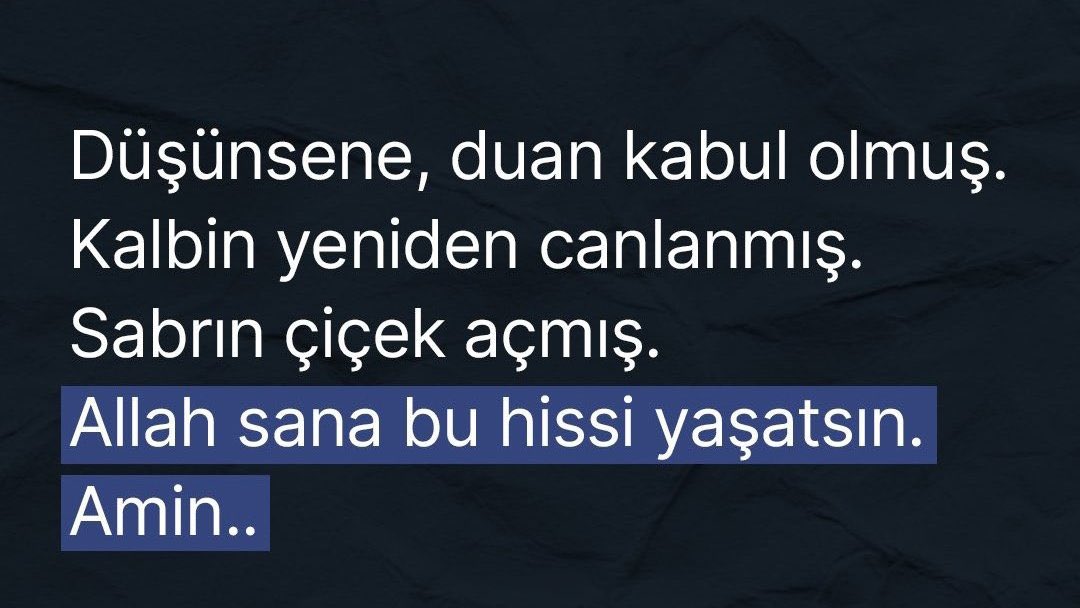 Amin Allah’ım