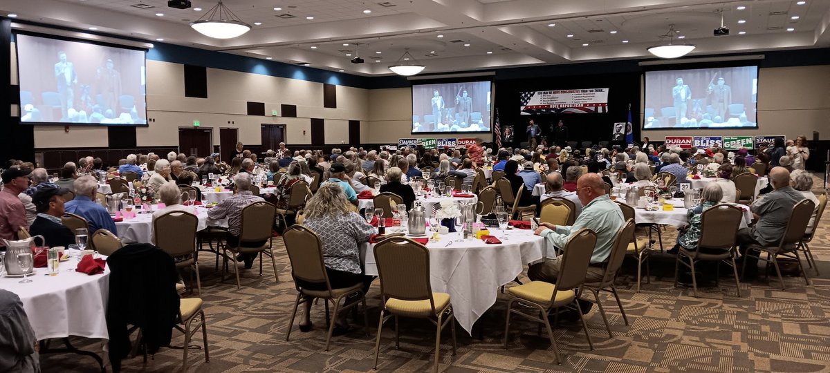 Thank you to the Beltrami County Republicans for hosting an incredible Lincoln-Reagan Dinner last night! 🇺🇸 The room was packed with energized Minnesotans ready to see real change and turn our state RED in 2026! Let’s do this together! #MNPolitics #KohlerForGovernor #RedWave
