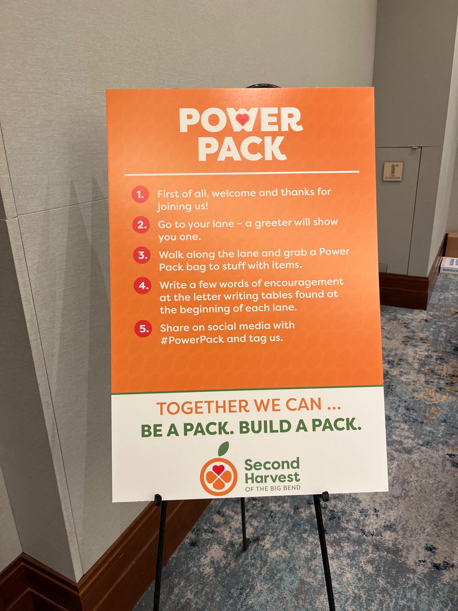 Second Harvest and the Tallahassee Chamber are gearing up for their annual Power Pack at the conference on Amelia Island. 

Some 3,000 packs will be assembled in a one hour “blitz.”

The food goes to Title One schools across the Big Bend.