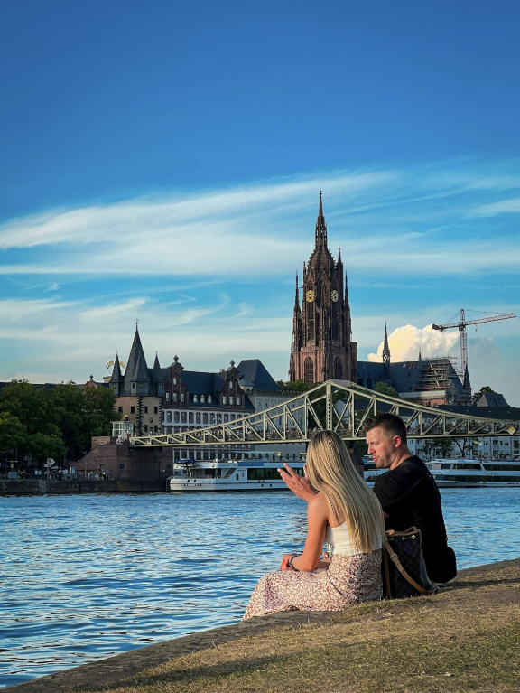 Italy has pasta. Frankfurt has romance!
