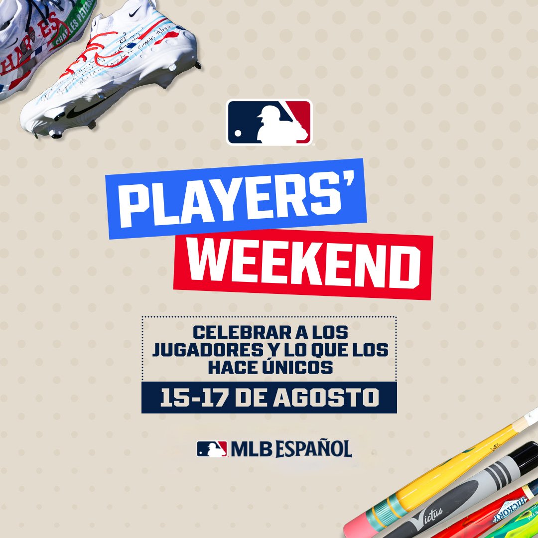 ¡Comenzamos con las celebraciones de Players’ Weekend! 💙⚾️

Este evento inspira la expresión creativa de nuestras estrellas y a su vez, destacan a las personas y causas que son más importantes para ellos.