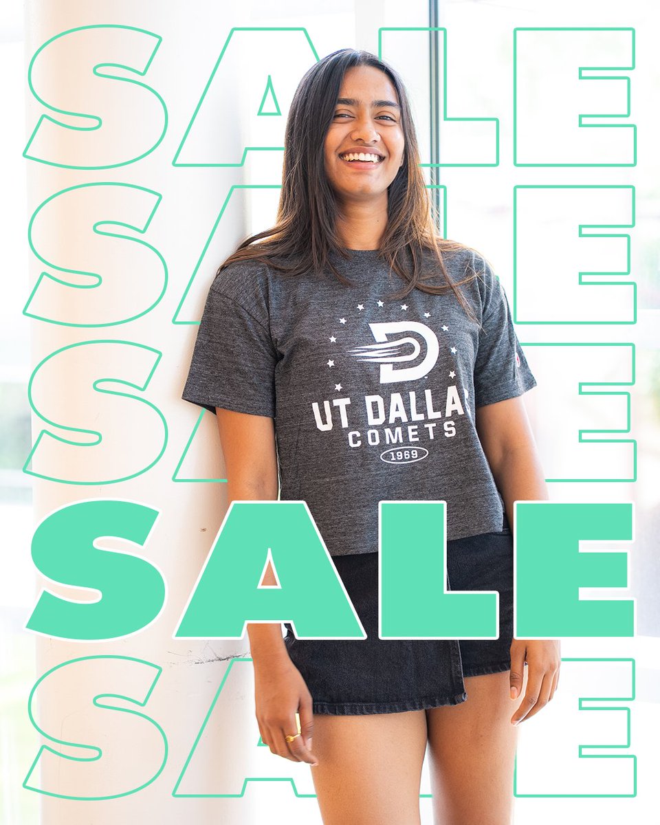 New sale &amp; clearance items now available at the Bookstore!

Shop the new selection online at utd-shop.com or visit us at the Activity Center!