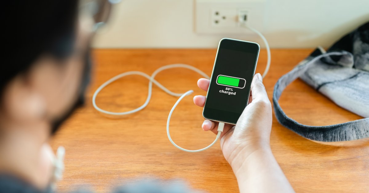 Despite what we have been told, keeping your phone plugged in overnight will NOT ruin the battery life. Modern smartphones are equipped with smart charging technology that stops charging once the battery hits 100% - which means no overcharging damage!