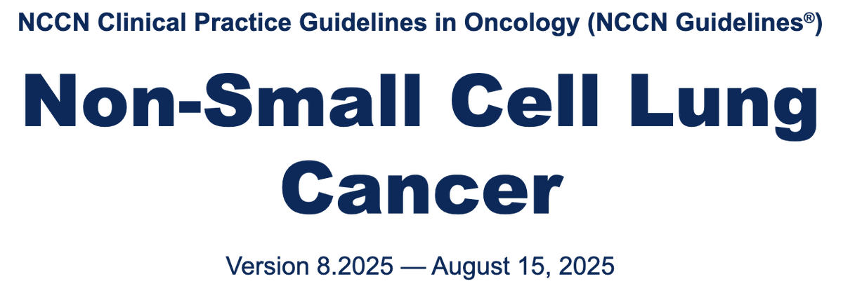 Martin Dietrich, MD, PhD (@doctordietrich) on Twitter photo Zongertinib has been added to the NCCN guidelines. 7 days from approval (Aug 8) to addition (Aug 15) is great real-time speed underlining enthusiasm for approval.
NCCN encompasses "...oncogenic and likely oncogenic mutations" with a broader inclusion than TKD-restricted FDA Zongertinib has been added to the NCCN guidelines. 7 days from approval (Aug 8) to addition (Aug 15) is great real-time speed underlining enthusiasm for approval.
NCCN encompasses "...oncogenic and likely oncogenic mutations" with a broader inclusion than TKD-restricted FDA