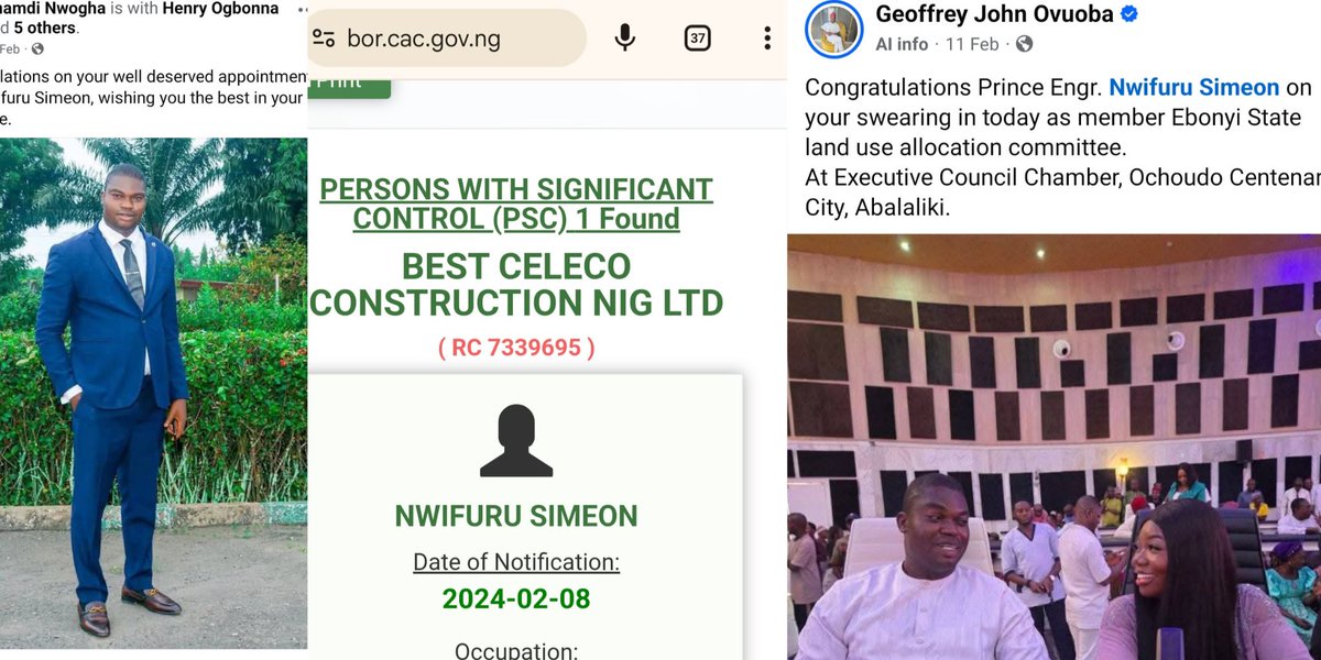 SaharaReporters's tweet photo. EXCLUSIVE: Ebonyi Governor Francis Nwifuru Gave N3Billion State Contracts To Brother’s Two Firms, Registered Within 10 Days | Sahara Reporters https://t.co/HBDD4nHrDP https://t.co/P7ajEK06L0