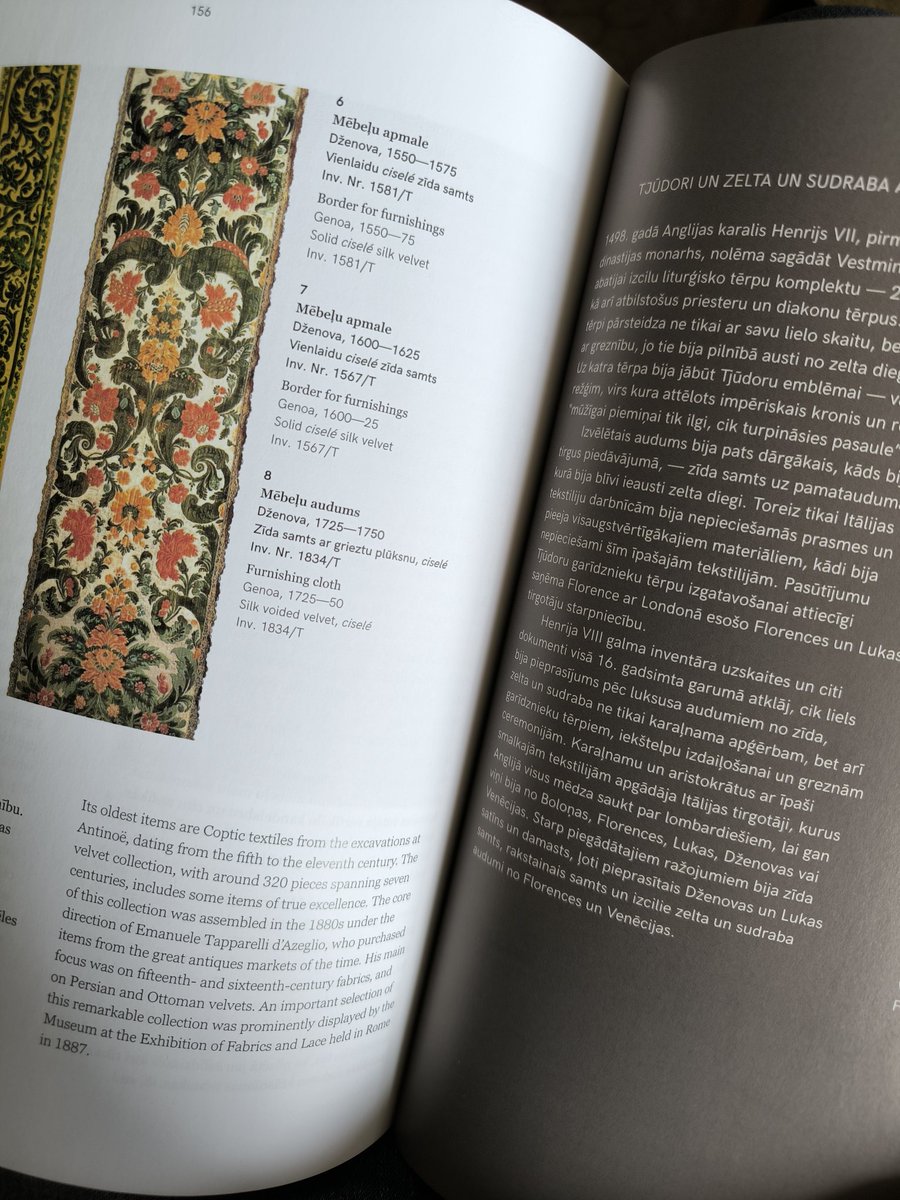 Laicīgi iegādājos <a href="/MuzejsRigaBirza/">Muzejs RĪGAS BIRŽA</a> izstādes "Palazzo Madama" katalogu, kas patiesībā ir vērtīgs pētījums, kas atklāj vēsturi, kontekstu un unikālo vērtību izstādes priekšmetiem. Cenšos pagūt izlasīt, lai zinošāku skatu vēlreiz paspētu aplūkot izstādi.