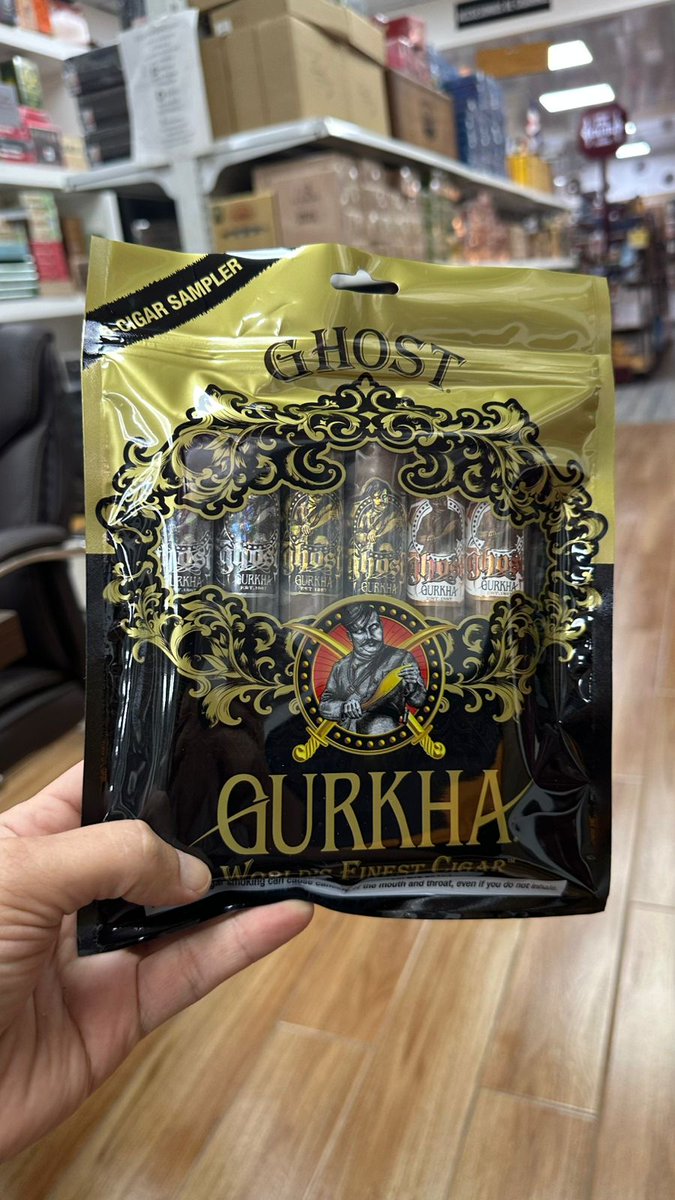 cigarsnations's tweet photo. Fresh pack gurkha ghost #Cigarsmoker #CIGARS #Cigar #cigarsnations https://t.co/a83eCV2OU8