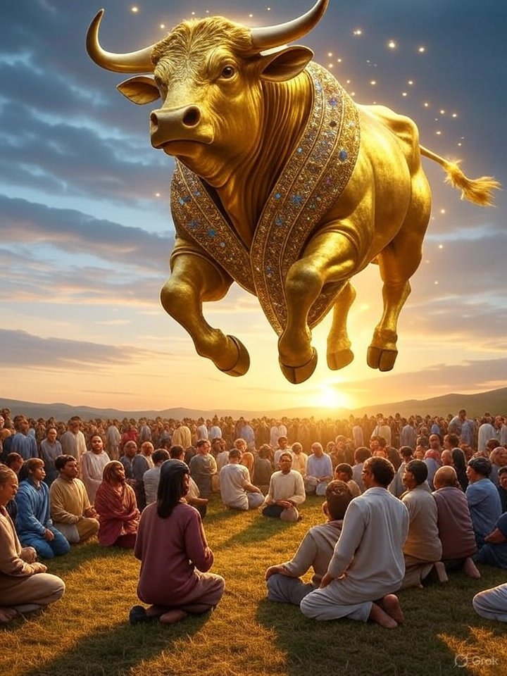 Goldenctosol's tweet photo. The Golden Bull has returned, have you remained faithful Bulliever? https://t.co/9kvxg8e89z