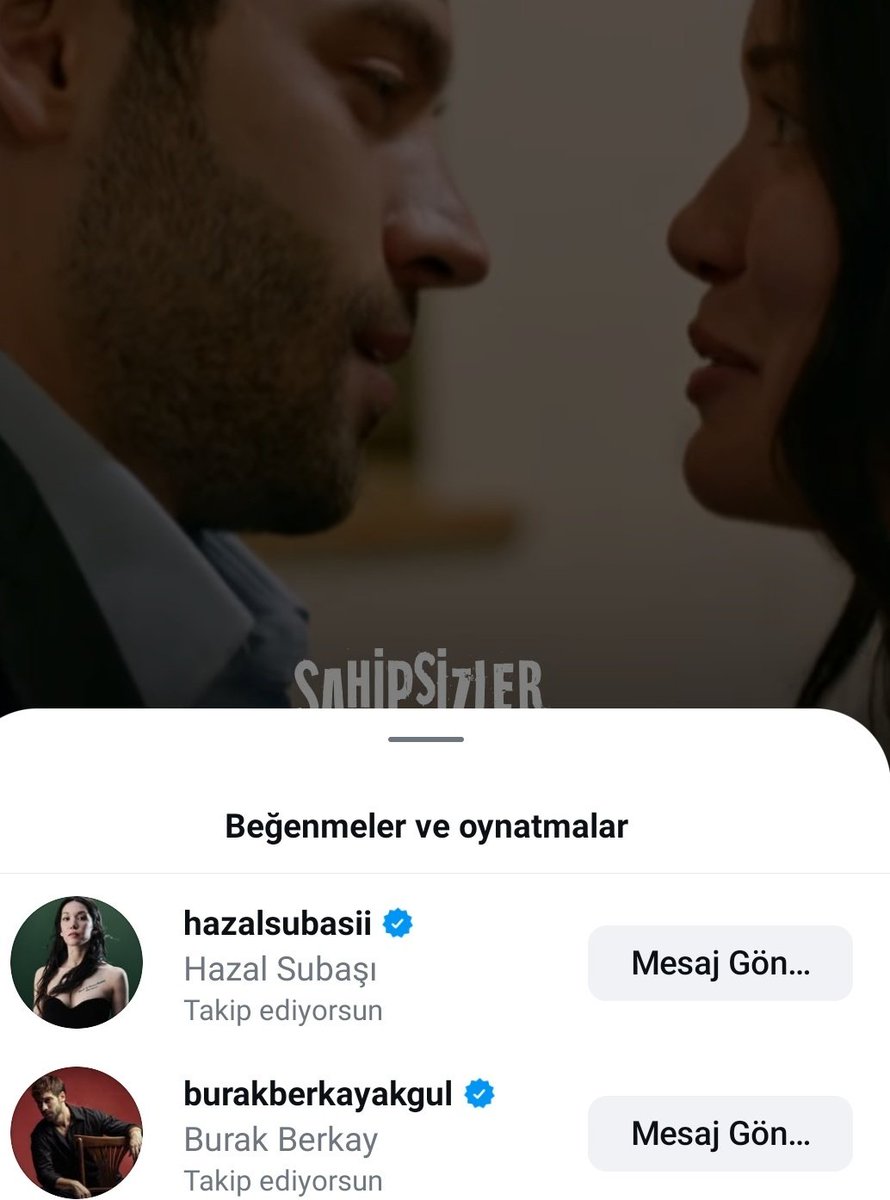 AzDevi onlarda özlemiş 
#AzDev #Sahipsizler
#HazalSubaşı #BurakBerkayAkgül