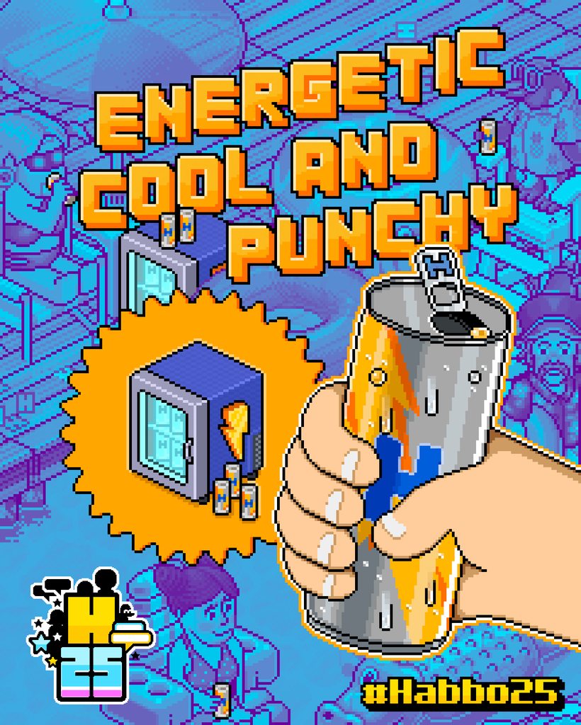 Jacco (@originsjacco) on Twitter photo 💫OMG a GLOBAL #Habbo GIVEAWAY 💫
For a chance to win 1 of 5 "JääBoost Mini Fridges" you have to:
👣 Follow <a href="/PouhNL/">Pouh | Habbo NL</a>
🔁 Retweet this tweet
👥Tag 2 of your friends
The JääBoost Mini Fridges will be given away throughout the whole day. Check #Habbo25 for more giveaways!
🏃 💫OMG a GLOBAL #Habbo GIVEAWAY 💫
For a chance to win 1 of 5 "JääBoost Mini Fridges" you have to:
👣 Follow <a href="/PouhNL/">Pouh | Habbo NL</a>
🔁 Retweet this tweet
👥Tag 2 of your friends
The JääBoost Mini Fridges will be given away throughout the whole day. Check #Habbo25 for more giveaways!
🏃