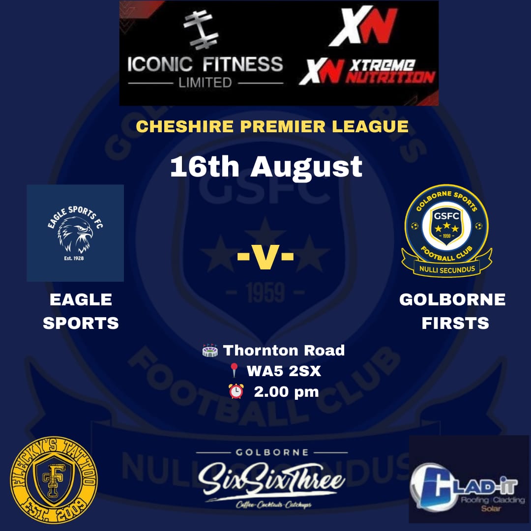 Golborne Sports FC (@golborne_fc) on Twitter photo Games are coming thick and fast now. First team travel to <a href="/EagleSportsFC/">Eagle Sports FC</a> this weekend in <a href="/CheshireFL/">Cheshire Football League ⚽️</a> prem. 3pts are a must after recent results. #UTFG Games are coming thick and fast now. First team travel to <a href="/EagleSportsFC/">Eagle Sports FC</a> this weekend in <a href="/CheshireFL/">Cheshire Football League ⚽️</a> prem. 3pts are a must after recent results. #UTFG