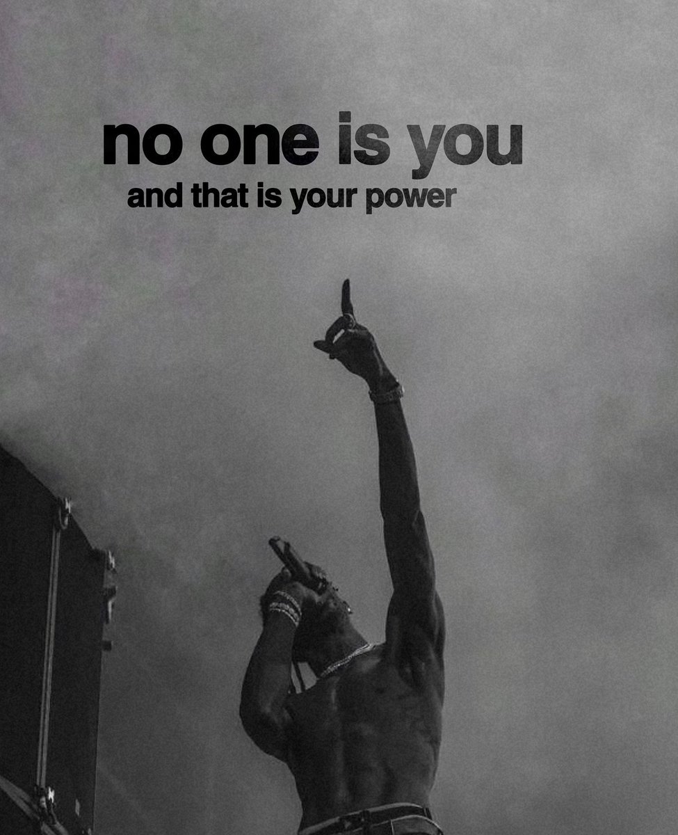 Dear son, Be yourself.