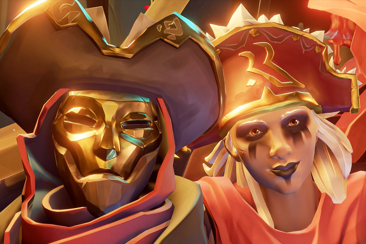 MutinousMel's tweet image. Rare Ruby Hat + 550 Ancient Coins Giveaway!

To enter:
🔥 Comment a photo of your pirate wearing their favorite hat.
❤️ Like, repost and be sure to follow.

One winner will be randomly selected next Friday, August 22nd!

#SeaOfThieves