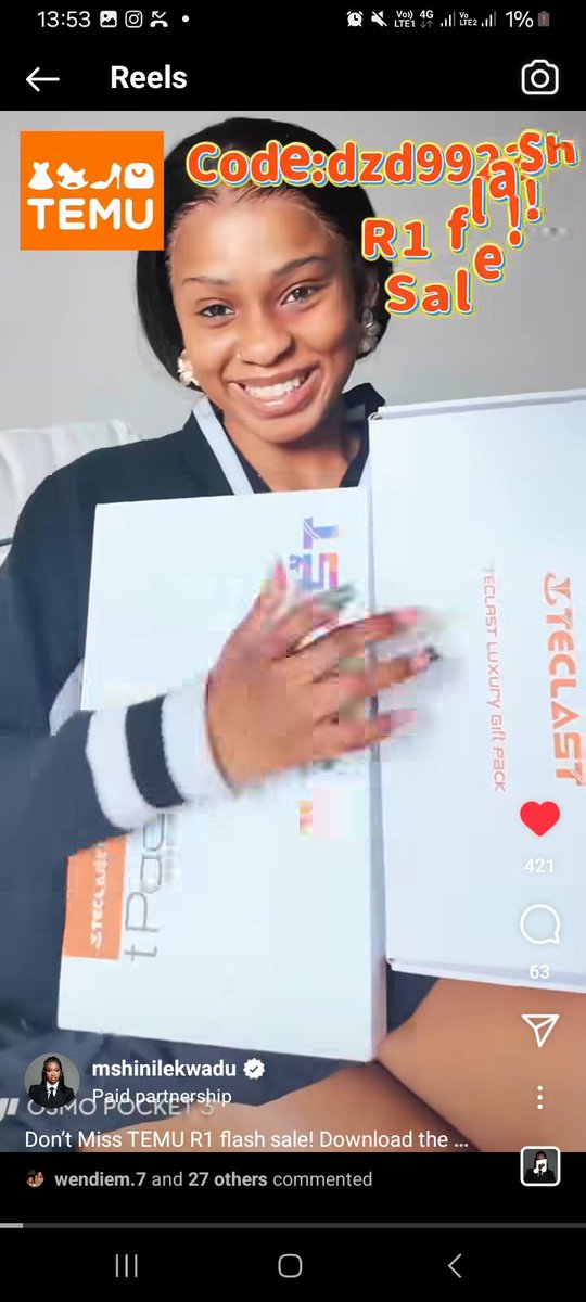 KwaneleNge3458's tweet photo. When you put your faith kuMdali good things follow you 🥹❤️

MSHINI X TEMU FLASH SALE
SHOP TEMU TABLET WITH MSHINI  
#MshiniCodeDealsXTemuR1
#SiphesihleLekwadu https://t.co/31klFnHP6J