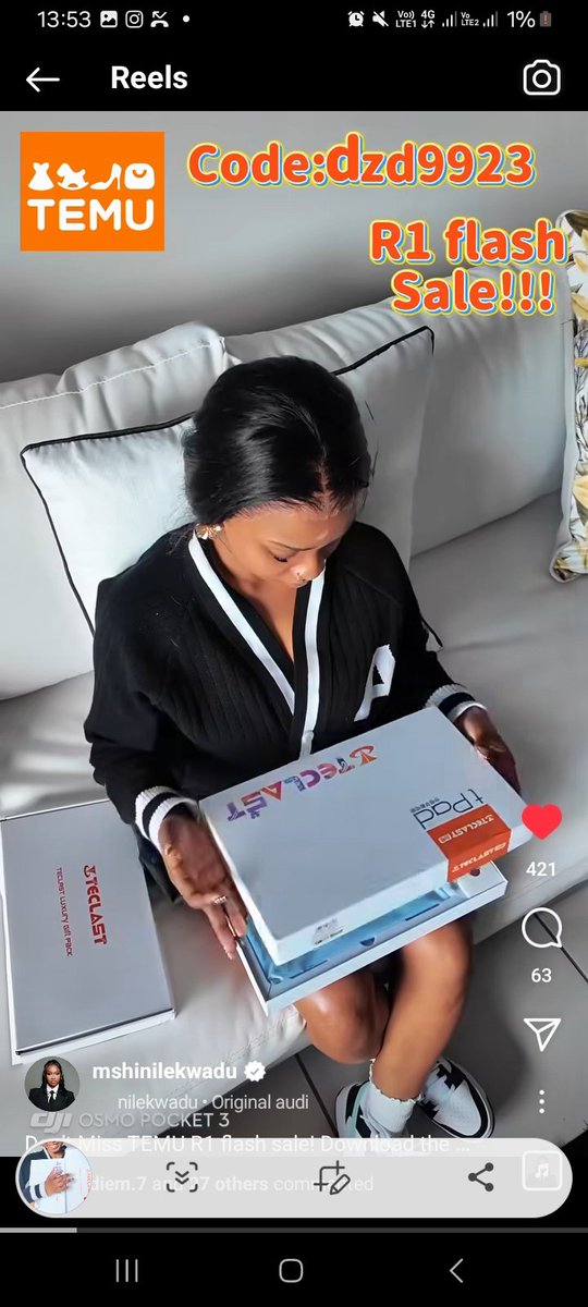 KwaneleNge3458's tweet photo. When you put your faith kuMdali good things follow you 🥹❤️

MSHINI X TEMU FLASH SALE
SHOP TEMU TABLET WITH MSHINI  
#MshiniCodeDealsXTemuR1
#SiphesihleLekwadu https://t.co/31klFnHP6J