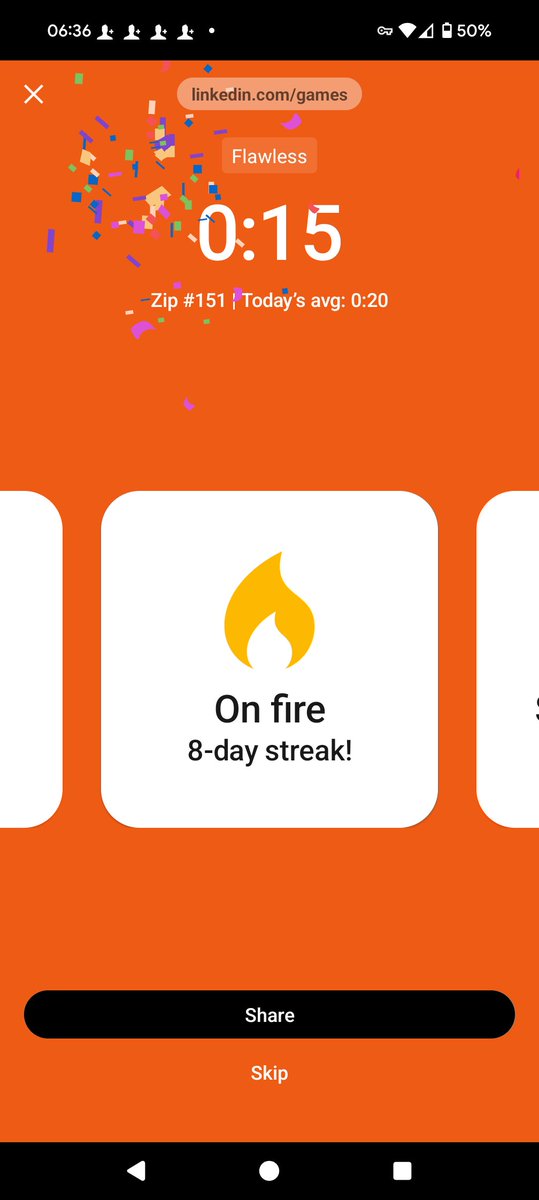 ardpok's tweet image. — Jedi Mind Tricks -
Zip } - #151 — | 0:15 and flawless 🏁/
[ youtu.be/77Q7ujH8o-I ] ]
 #TheOrchardEnterprises
  🟣🟢 
    🍊 
🏅 I’m on a 8.08-win streak! \
lnkd.in/zip. Connect the dots \
🔮 Let it be known from the cult 
ya ain&apos;t cut no zip 🏘️ #BrickGarden #cme3