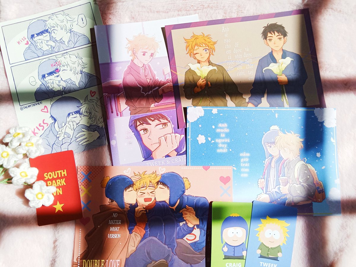 Some posters I drew and sold at my upcoming south park fan meetup😚
#artbyme #tweek #craig #creek #southpark