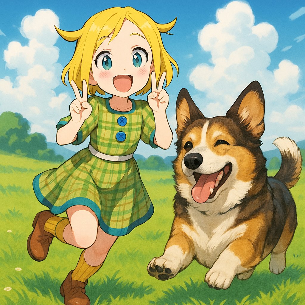 ロズヴィータとイッヌ