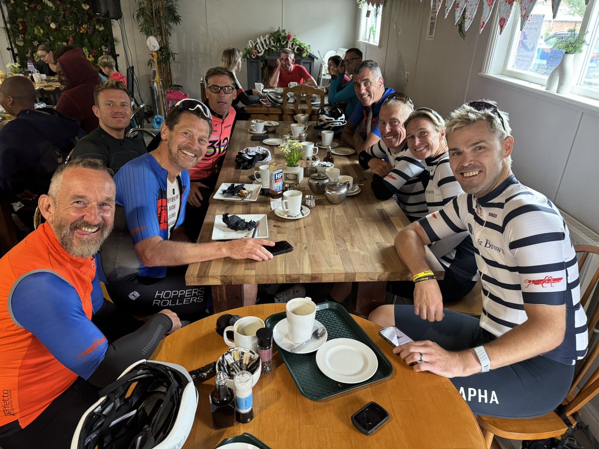 Who’sRidingThe SaturdayChainy. We need 8-12evenly matched riders in each group. 
A Group 25-26mph ish (40-41kph) pace
B Group 23-24mph ish (37-38kph) pace
C Group 21-23mph ish (33-37kph) pace
Meet 9:55am for10:00amStart. Meet under theTrees opposite the Hand &amp; Dagger Pub, PR4 0SA