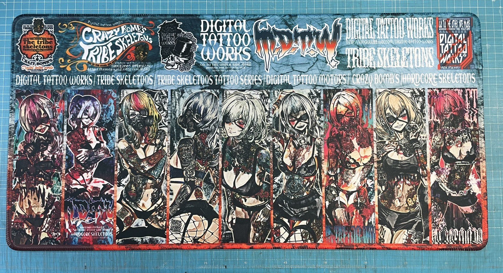 経　tattoo poster 約1年お疲れ様でした！ 来年から、また宜しくお願い致します