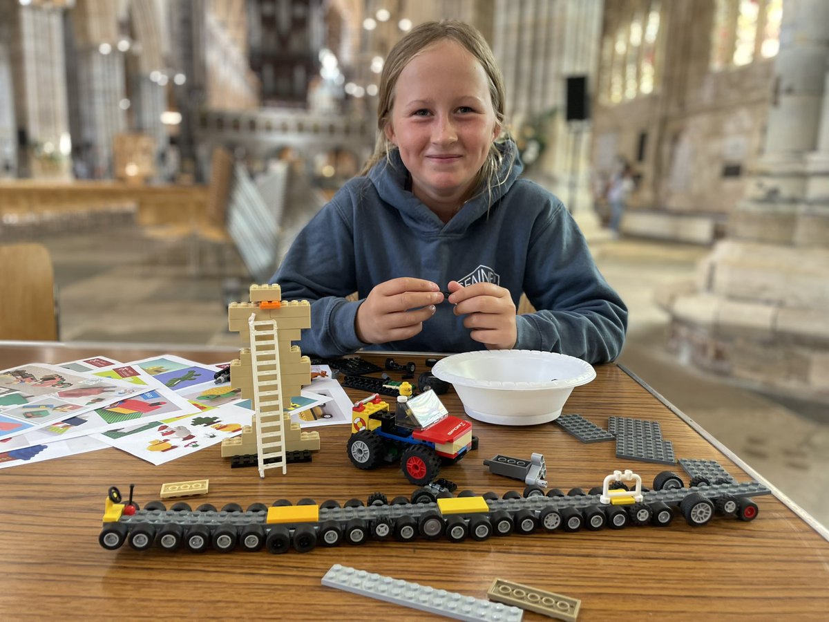 #LEGO time at <a href="/ExeterCathedral/">ExeterCathedral</a> 

#YourCathedral