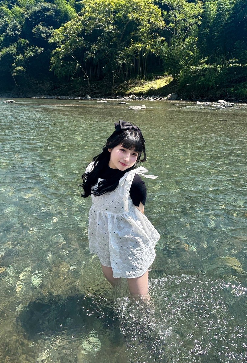川行ってきたのᐡ⸝⸝&gt; ·̫ &lt;⸝⸝ᐡ♡