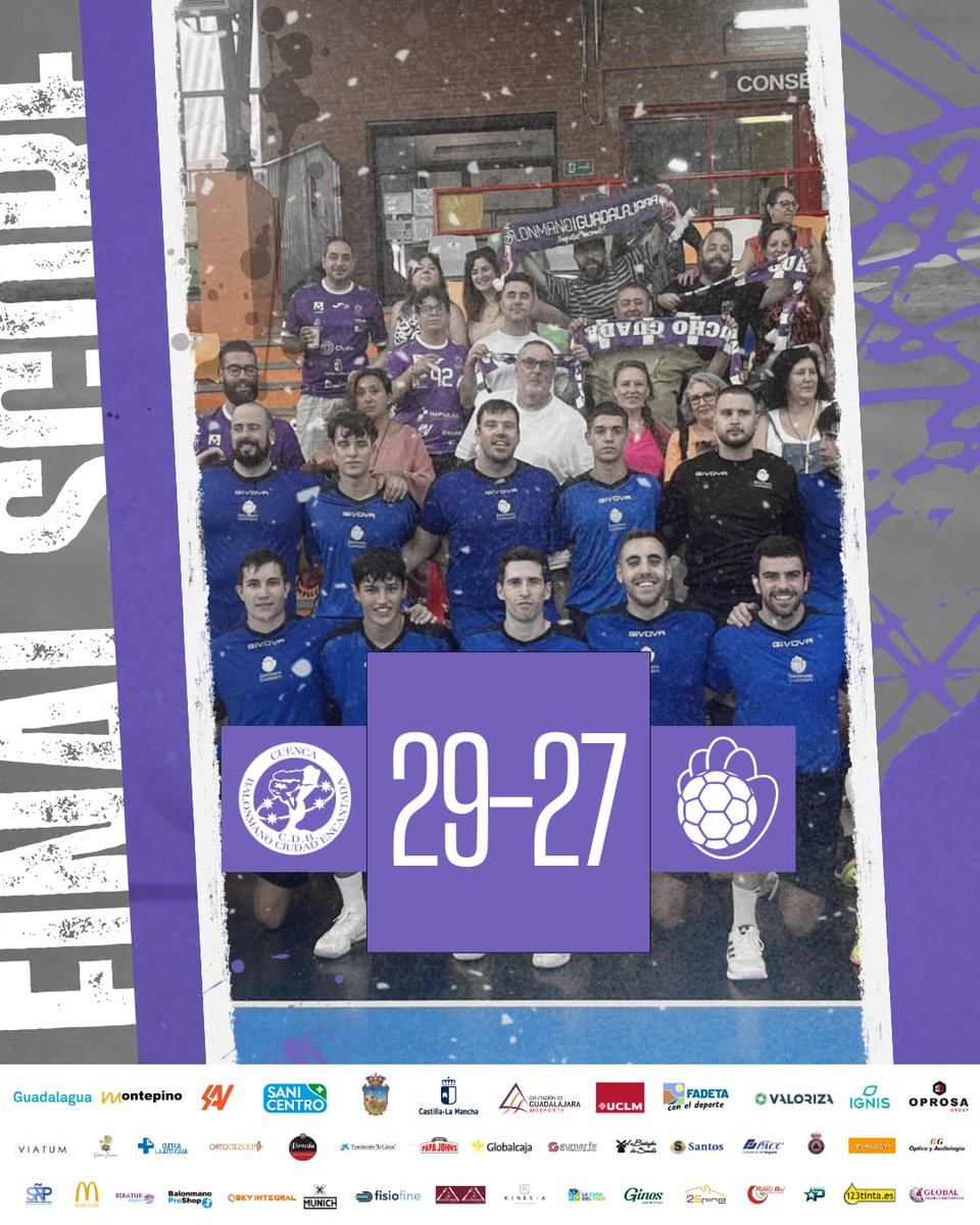 Primer test terminado!

Nos quedamos con lo positivo:

🟣 La participación de nuestros jugadores de cantera que hacen pretemporada con el primer equipo 

🟣 La buena compañía en El Sargal 😉 <a href="/AbejaMancaBM/">Peña “La Abeja Manca”</a>

🟣 Competir hasta el final

Vamos Guada, que mañana nos vemos en casa! 💜