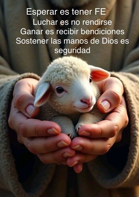 La naturaleza humana sin Dios, está marcada por el pecado, y necesitados de redención.
Cristo nos muestra, la increíble esperanza que tenemos en Él.
Él vino a salvar lo que estaba perdido, a dar vista a los ciegos, libertad a los cautivos, y vida a los muertos.! Amén.
Lindo día💌