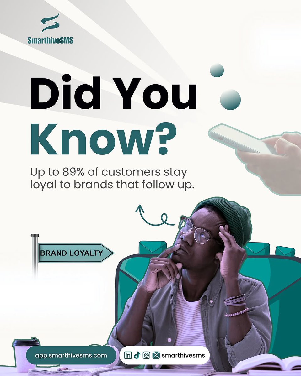 smarthivesms's tweet photo. Just like you'd check on your friends this weekend, checking in on your customers builds loyalty! 🤝 

Make them feel valued by easily sending emails or SMS messages on our platform: https://t.co/lkr3CHxVtZ https://t.co/zbZ0H1KWd6