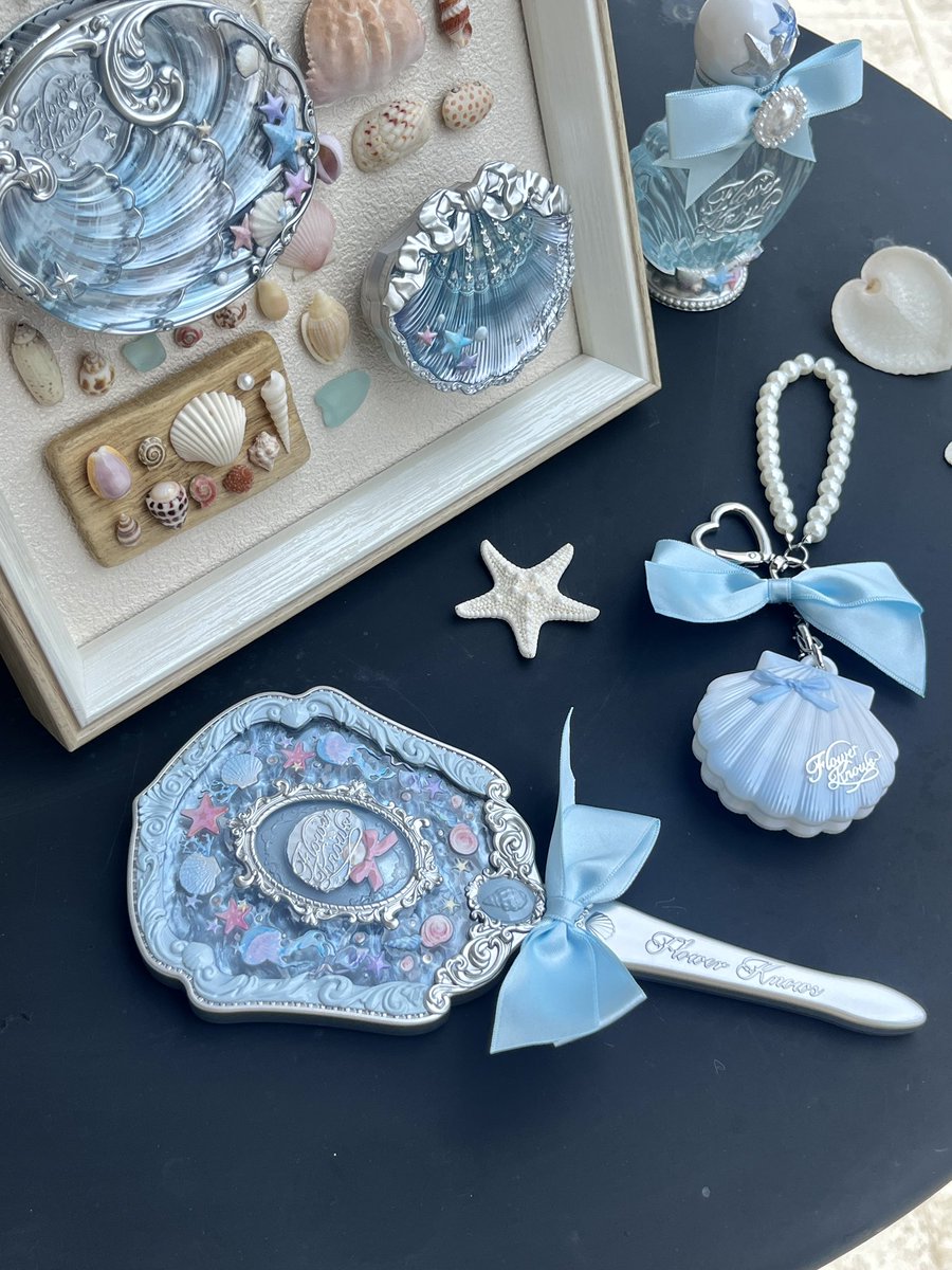 🌊🐚海の青をフレームに入れて、夏の美しさを永遠にする🩵 #フラワー