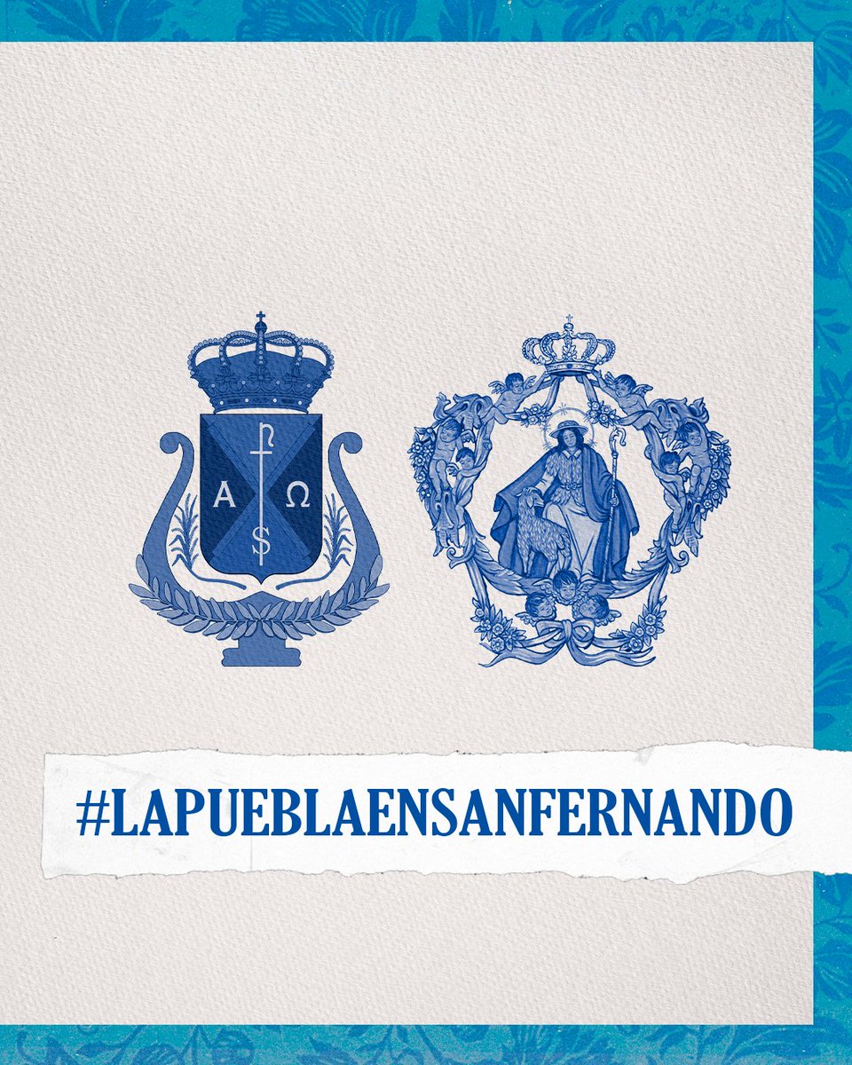 bmlapuebla's tweet photo. Es 15 de agosto. Día grande en la Real Isla de León.

🎶 Los #SonesDeLaPuebla acompañarán la 𝐃𝐢𝐯𝐢𝐧𝐚 𝐏𝐚𝐬𝐭𝐨𝐫𝐚 𝐝𝐞 𝐥𝐚𝐬 𝐀𝐥𝐦𝐚𝐬 𝐂𝐨𝐫𝐨𝐧𝐚𝐝𝐚 de la @HdadPastora_Sf en su procesión triunfal por las calles de la ciudad.

¡Que suene #LaPueblaEnSanFernando! https://t.co/AOfOASN9vw