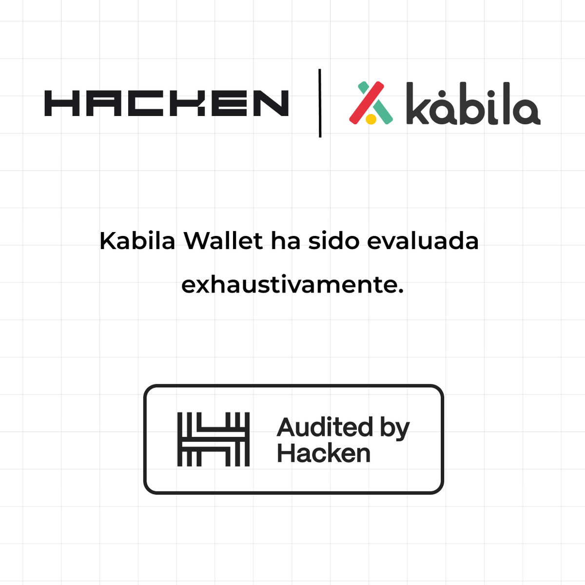 Kábila (@kabilaes) on Twitter photo Evaluación de seguridad de Kabila Wallet por <a href="/hackenclub/">Hacken🇺🇦</a> completada ✅
Un primer paso natural en el camino hacia la nueva Kábila ha sido una evaluación exhaustiva de nuestra wallet.
Como la seguridad es una prioridad absoluta en Kábila, hemos contado con uno de los auditores Evaluación de seguridad de Kabila Wallet por <a href="/hackenclub/">Hacken🇺🇦</a> completada ✅
Un primer paso natural en el camino hacia la nueva Kábila ha sido una evaluación exhaustiva de nuestra wallet.
Como la seguridad es una prioridad absoluta en Kábila, hemos contado con uno de los auditores