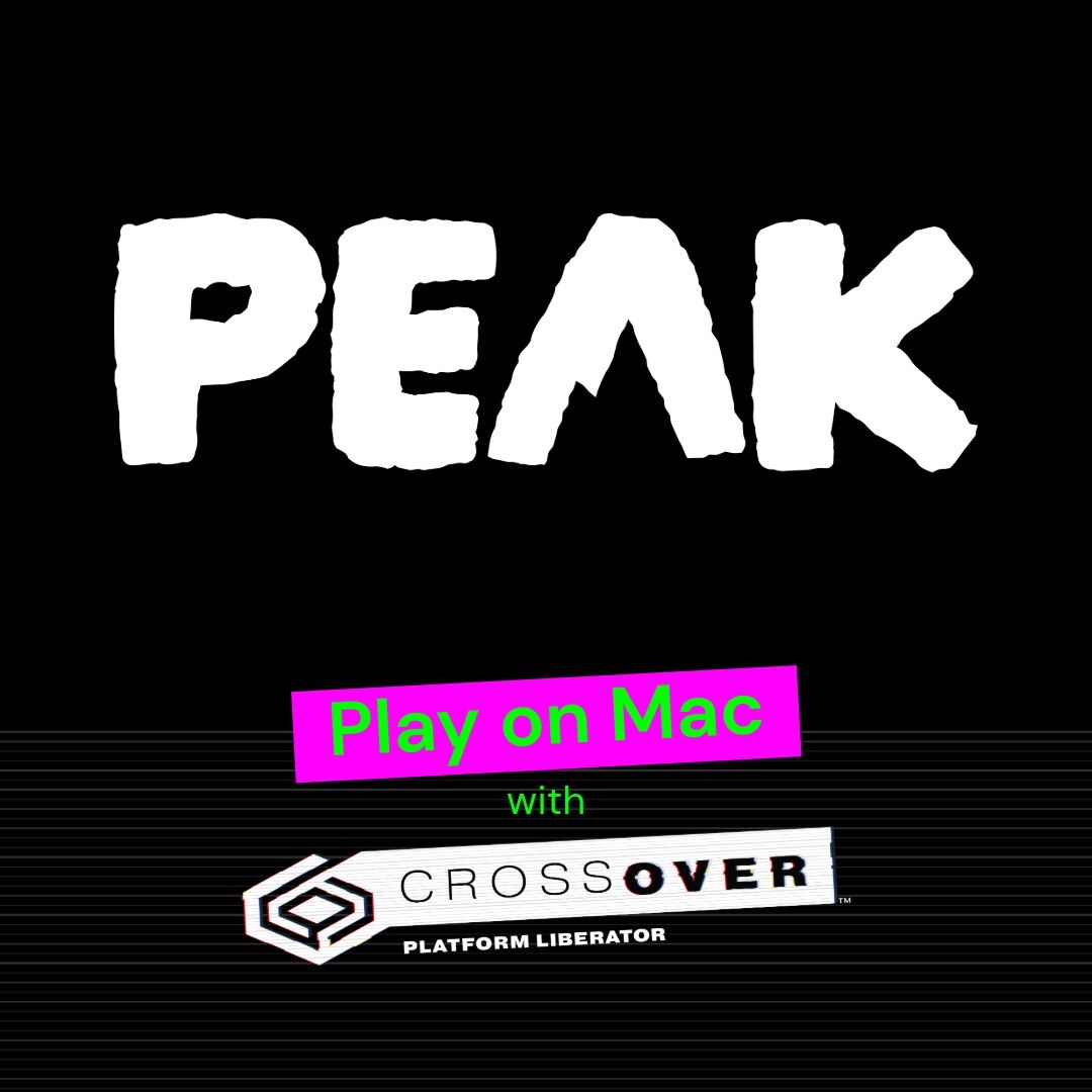 Eating mushrooms and climbing cliffs. What could possibly go wrong? Let’s scramble up PEAK’s digital mountains on CrossOver Mac and see if we laugh more than we scream: bit.ly/45AG11C
#crossover #peak #coop #macgaming #windowsonmac #codeweavers