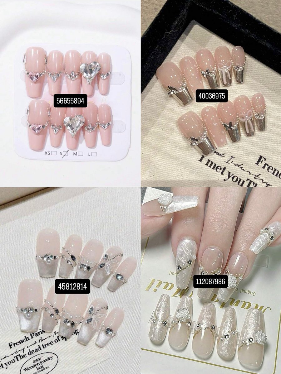 ネイルチップはSHEIN一択です！💯💫
商品番号貼っておきますฅᐡ- ·̫ •ᐡฅ