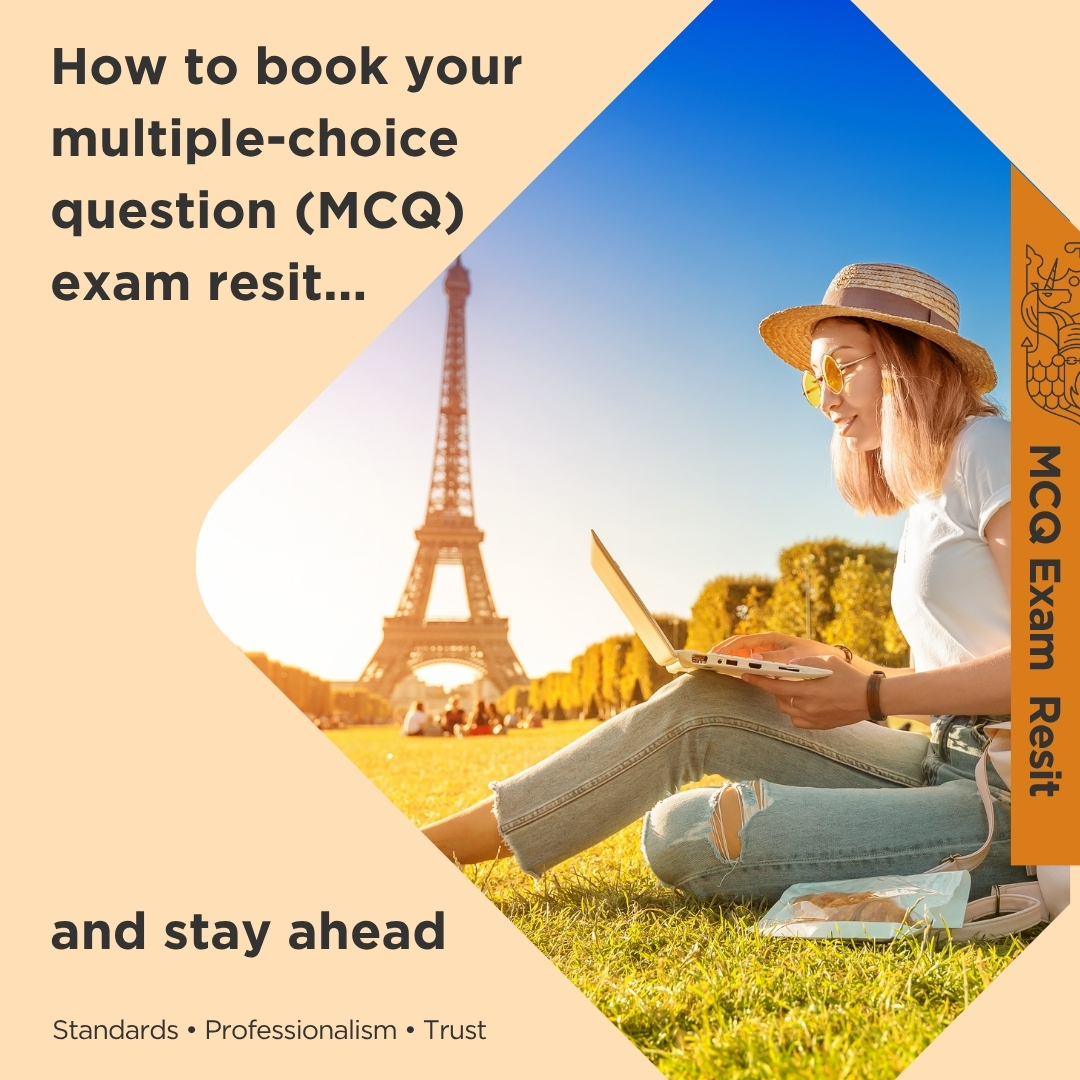 To book a multiple-choice question exam resit, follow these simple steps: 

✅ Log in to MyCII Dashboard 

✅ Go to 'Bookings and results' 

✅ Select your unit and click ‘Purchase Resit’ 

✅ Follow the on-screen instructions. 

Visit: cii.co.uk/login