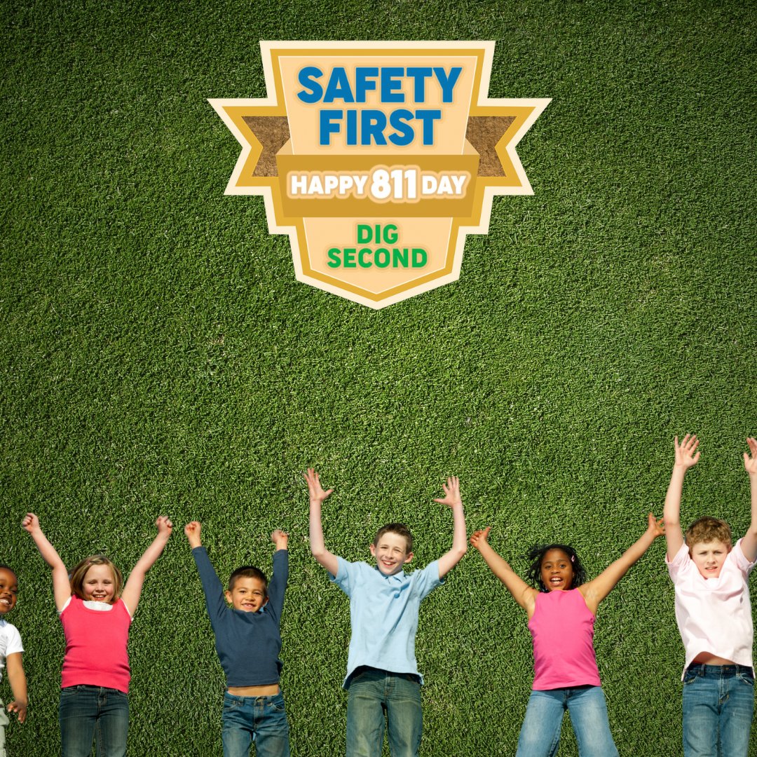 This #811Day, we're grateful for everyone who makes #SafetyFirstDigSecond more than a slogan. From homeowners planning small projects to professional crews tackling major digs—thank you!  Visit ndonecall.com for everything you need to dig safely all year long.