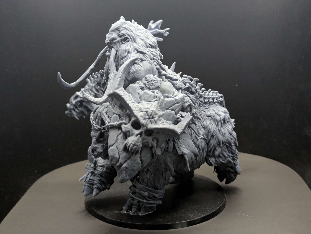 The Big Tognathor is out and sharp as a print ( thanks Qtapa for the pics )
Unlock it on theses links:
patreon.com/ClayBeastCreat…
myminifactory.com/fr/users/ClayB…
ALSO there is an ongoing 50% discount Sale on mmf so feel free to enjoy :
>  myminifactory.com/users/ClayBeas…