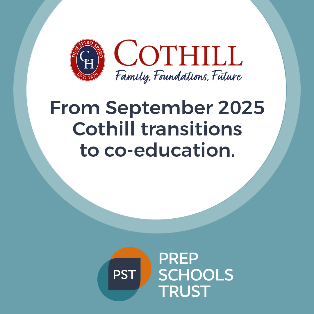 PrepSchTrust's tweet photo. We’d like to take a moment to reflect on the excitement ahead for @Cothilltweet as they prepare to transition to a co-educational school this September.

Cothill are looking forward to welcoming their first cohort of girls from this September, both day and boarding. https://t.co/l5zEk0BgyY